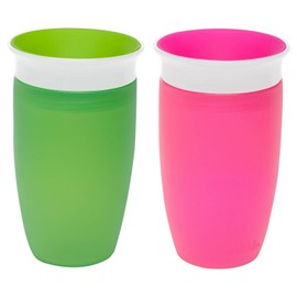Munchkin Miracle 360 Cup - 10 Ounce, 2 Pack (Colors May Vary)