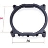 Computer CPU Fan Bracket 80*80mm Heatsink Holder with Thermal Paste