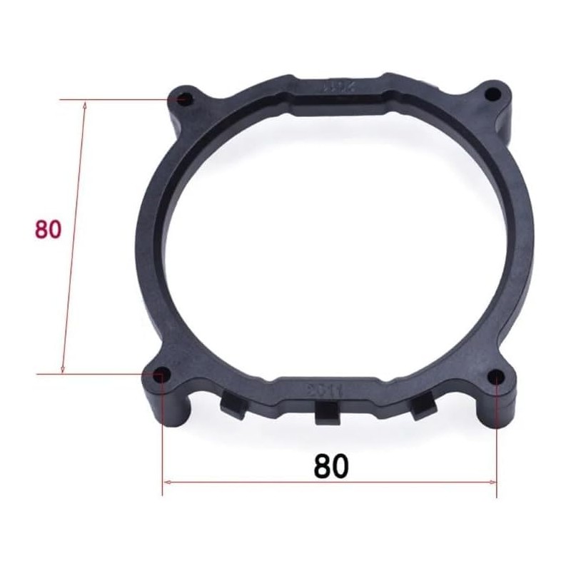 Computer CPU Fan Bracket 80*80mm Heatsink Holder with Thermal Paste