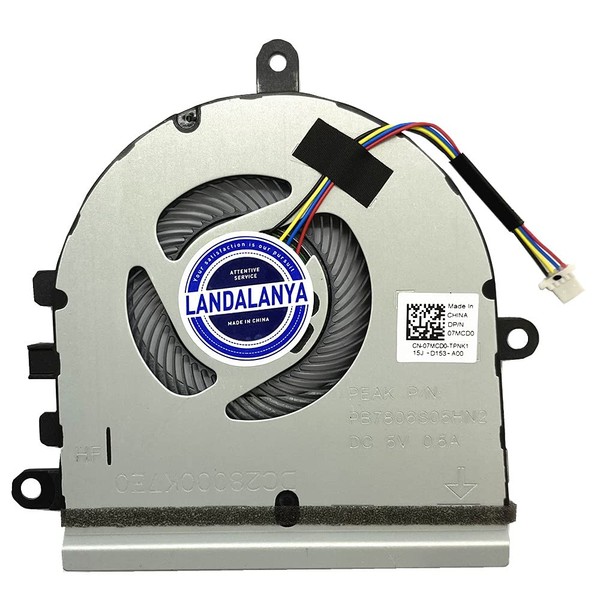 Landalanya Replacement New Laptop CPU Cooling Fan for Dell Inspiron