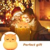 WHA&DARREN Large Owl Night Lights Kid Bedside Bedroom Light Nursery