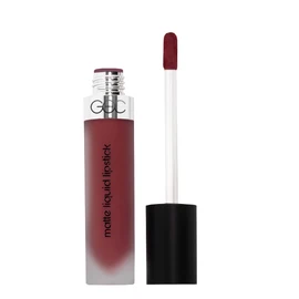GOC, Labial liquido matte, Matte Liquid Lipstick, Resistente al agua, Larga Duración, No Reseca los labios ni cuartea, Sin manchas, Color Firery Red, GMLC06