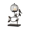 Adeco Decorative Table Candle Lanterns Iron Candle Holder Outdoor Lanterns
