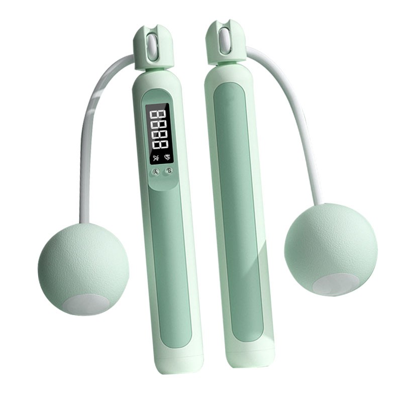 Jump Rope with Counter Rechargeable Cordless Weighted Smart Skipping Rope