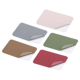 Rebower 4 Sets Iron on Patches,Fabric Repair Denim Repair Patch for Clothing Repair,Jacket,Bag,Sun Shades,Sofas,Tents,Lounge Chairs,3x4.25 Inch,Red/Pink/Green/Coffee/Gray