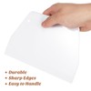 Garneck Dough Scraper Large Made of Plastic, Pack of 2,