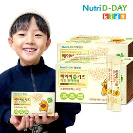 H-NutriD Day Baby & Kids Lacto Premium Probiotics 2 Months (2 Boxes) / H뉴트리디데이 베이비앤키즈 락토 프리미엄 유산균 2개월(2박스)