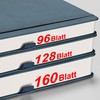 RETTACY A5 Bullet Dot Grid - Dotted Notebook with 320