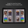 ARCHIVALPRO 4 Pockets Graded Card Binder 40 Premium Trading Graded