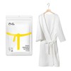 Disposable Shower Gown Travel Portable Bath Four Seasons White Thin Hotel female
