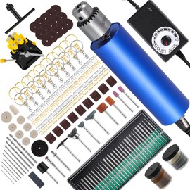 Antstone Electric Resin Polishing Kit Resin Drill with 287 Accessories Variable Speed Rotary Tool for Resin Casting Molds Epoxy Resin Polisher Sander Kit for Jewelry Carving Drilling Sanding Polishing