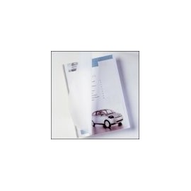 Unibind 3mm - White - 100pcs SteelMat Frosted Covers