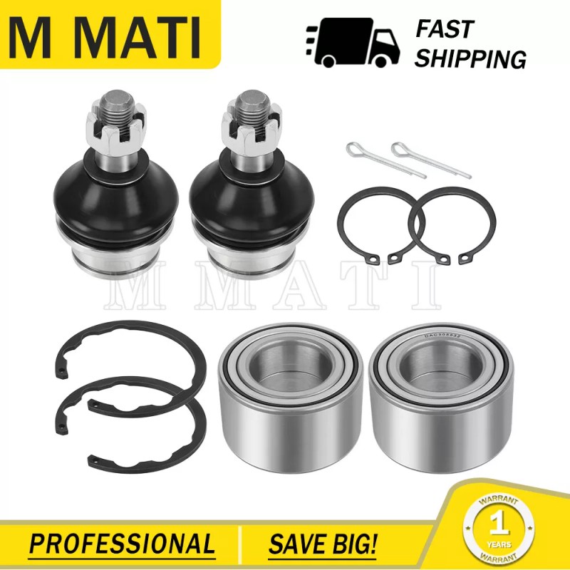 M MATI Front Wheel Bearing & Ball Joint for Kawasaki
