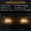 EASE2U E Emergency Strobe Lights, Universal Surface Mount Amber/White Emergency