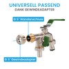 Bächlein Universal double outlet tap