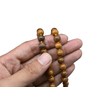 Amazing Gemstone Mariyam Jasper Calligraphy Buddhist Prayer Beads Japa Mala