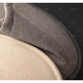 Spa Slippers, Closed Toe Disposable Slippers Fit Size for Men and Women for Hotel Home Guest Used, Gray Non-Slip Slippers