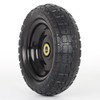 GICOOL 10" Flat-free Solid Tire and Wheel Replacement 4.10/3.50-4, with