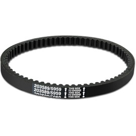 30 Series Go Kart Drive Belt, Torque Converter Belt, KT196 Drive Belt Replacement for Manco 5959 Comet 203589 Murray 12-8487 Belt