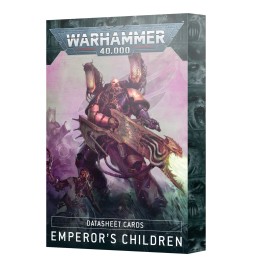 Games Workshop Warhammer 40k Datasheet Cards: Emperor's Children 10th Edition NEW