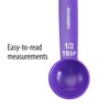 Farberware Set of 5 Measuring Spoons, Perfect for Measuring Both
