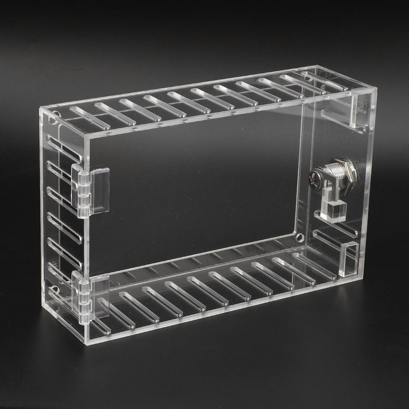 Thermostat Lock Box Universal Large Transparent Thermostat Protective Guard for
