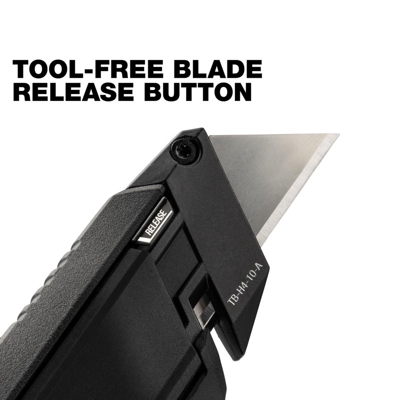 ToughBuilt Auto-loading Utility Knife with Pry Bar - TB-H4-10-A