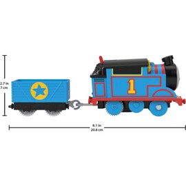 Thomas & Friends Motorized Toy Train Thomas Battery-Powered Engine with Cargo for Pretend Play Preschool Kids Ages 3+ Years​