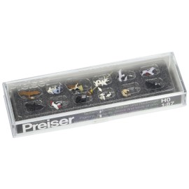 Preiser 1/87 th – pr10169 – Modelleisenbahnen – Tauben Raben etc.
