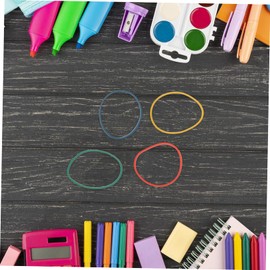 Operitacx Bunte Gummibänder Für Bürobedarf 200g Multi Funktionale Elastische Gummiringe Für Home Office Basteln Und Schule Wiederverwendbar Vielseitig Einsetzbar