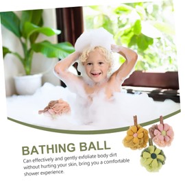 FOMIYES Shower for Women Pcs Body Loofahs Lanyard Bath and Shower Scrubbers Boys and Girls Bath Sponge