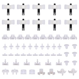 Planking Brackets Mounting Clips Side Strips Clips Trim Retaining Clip Metal Clamp Door Mudguard Metal Clamp Side Trim Holder Repair Kit for W124 S124