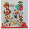 Rachel Ellen 3 Today Monkey Birthday Card