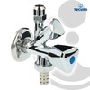 Tecuro 3/8-Inch WAS-Valve Combi-Angle Valve – Appliance Valve Connection –