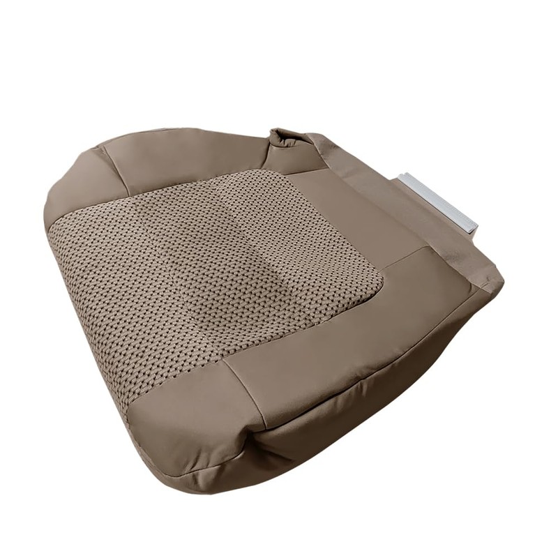 Zieichy Driver Side Bottom Replacement Cloth Seat Cover Med Parchment