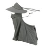 A ABSOPRO Full Face Mask Brim Design Adjustable 13.78" Windproof