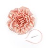 Extra Large Rose Flower Brooches Lapel Pins Dainty Satin Fabric
