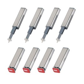 BuxiuGK Pack of 8 Push to Open Magnetic Door Opener Push to Open Magnetic Door Opener Push to Open Door Magnetic Closure