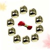 VILLFUL 20m Bell Red Rope Set 50pcs Jingle Bells Christmas