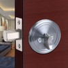Round Single Cylinder Deadbolt, Stainless Steel Security Door Lock with