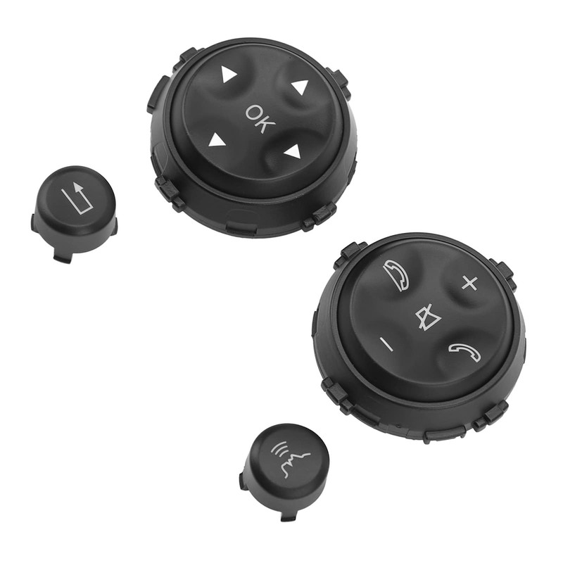Car Steering Wheel Switch Buttons, 4 Pieces Steering Wheel Control
