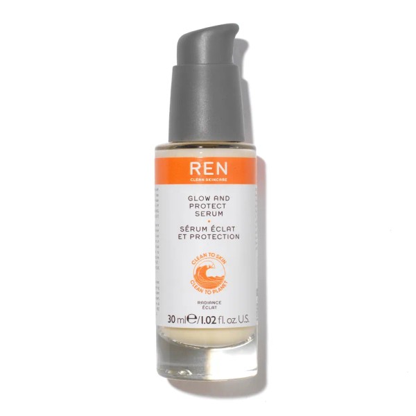 REN CLEAN SKINCARE RADIANCE GLOW & PROTECT SERUM 30ML