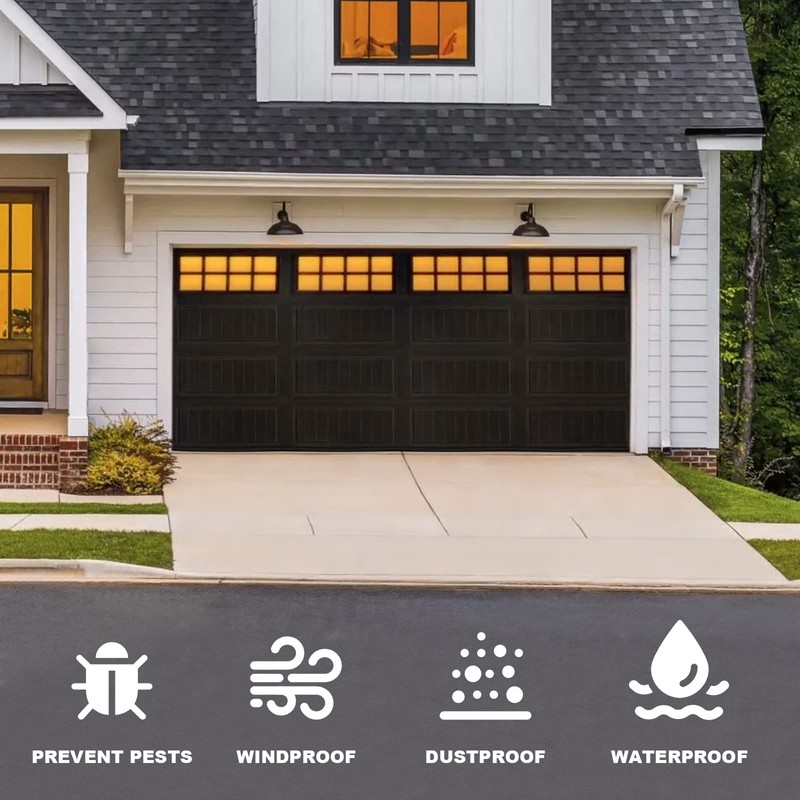 18 ft Garage Door Rubber Bottom Weather Seal Replacement for