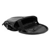 Carbon Fiber Style Motorcycle Tail Bag Waterproof Motorbike Rear Seat