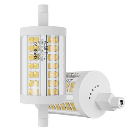 R7S 78mm LED Bulb 15W, Dimmable J Type Double Ended Flood Light(150W Halogen T3 Replacement), 120V 2000 lm, Wall Security Floor Standing Torchiere Lamp for Work and Home,Pack of 2(4000K Natural White)