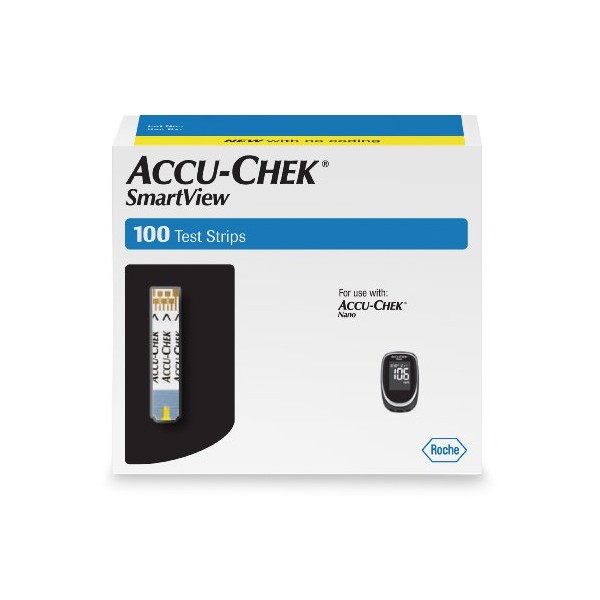 Accu-Chek Smart View Test Strips, 100 Count