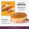 2pcs Sunscreen Applicator Brush Soft Fiber Hair Sunscreen Brush with