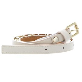 VALENTINO Emma Winter Belt W105 Ecru/Oro - Can be Shortened, Ecru / Oro