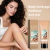 Body Coverage Perfector, Leg Makeup Cream, Waterproof Sweatproof Body Makeup