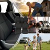 EDIETH Front and Rear Seat Covers for Toyota 4Runner 2011–2024